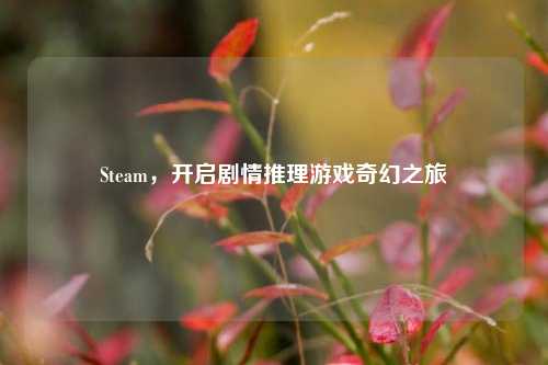 Steam,开启剧情推理游戏奇幻之旅