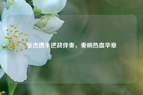张杰携手逆战伴奏,奏响热血华章