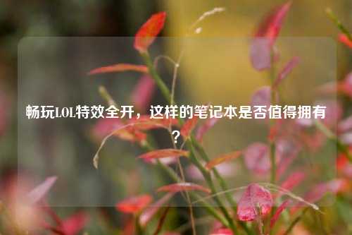 畅玩LOL特效全开,这样的笔记本是否值得拥有?