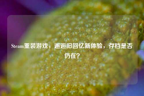 Steam重装游戏,邂逅旧回忆新体验,存档是否仍在?