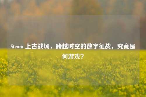 Steam 上古战场，跨越时空的数字征战，究竟是何游戏？