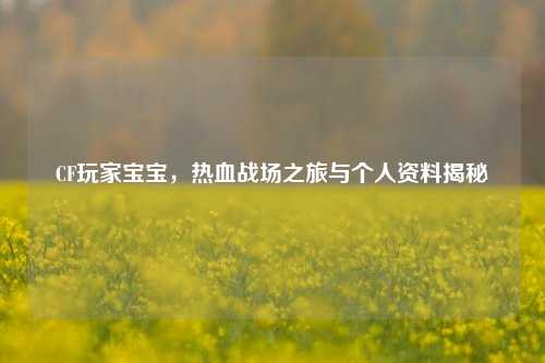 CF玩家宝宝,热血战场之旅与个人资料揭秘
