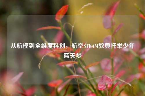 从航模到全维度科创，航空STEAM教具托举少年蓝天梦