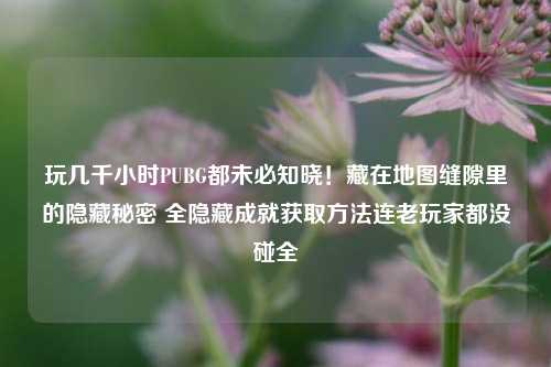 玩几千小时PUBG都未必知晓!藏在地图缝隙里的隐藏秘密 全隐藏成就获取方法连老玩家都没碰全
