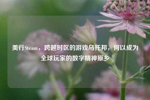 美行Steam，跨越时区的游戏乌托邦，何以成为全球玩家的数字精神原乡