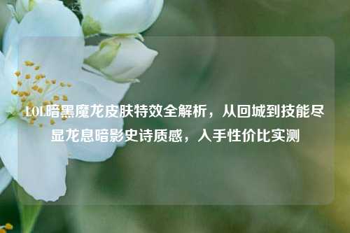 LOL暗黑魔龙皮肤特效全解析，从回城到技能尽显龙息暗影史诗质感，入手性价比实测