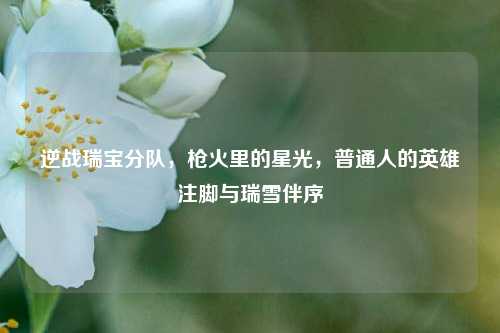 逆战瑞宝分队，枪火里的星光，普通人的英雄注脚与瑞雪伴序